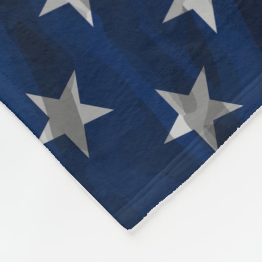 Speciaal Patriottisch Amerikaans Vlag Fleece Deken (Hoek)