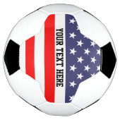 Speciaal patriottisch Amerikaans voetbal (Gedraaid)