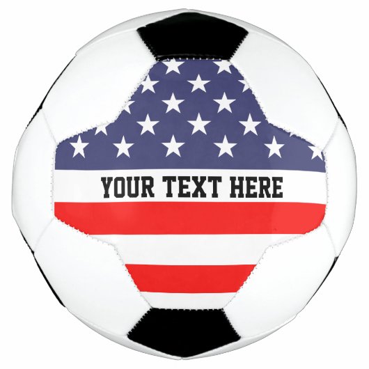 Speciaal patriottisch Amerikaans voetbal (Voorkant)