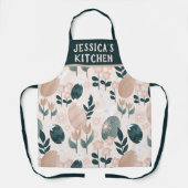 Speciaal  patroon van gebankerde paaseieren schort (Voorkant)