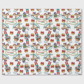 Speciaal patroon voor voedingskraker en Rocking Ho Cadeaupapier (Vlak)