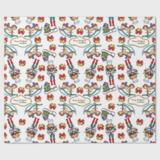 Speciaal patroon voor voedingskraker en Rocking Ho Cadeaupapier (Vlak)