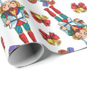 Speciaal patroon voor voedingskraker en Rocking Ho Cadeaupapier (Rol Hoek)