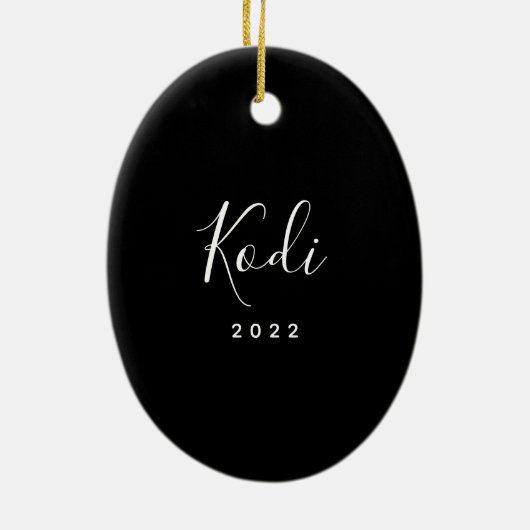 Speciaal Pet German Shepard Ceramic Ornament (Achterkant)