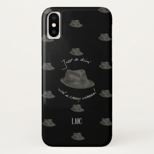 Speciaal Pet voor Leonard (zwart) iPhone X Hoesje