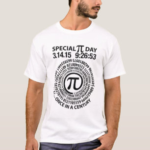 Speciaal Pi Dag 2015, Spiraal T-shirt