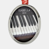 Speciaal Piano-Collectie Metalen Ornament (Links)