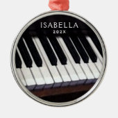 Speciaal Piano-Collectie Metalen Ornament (Voorkant)