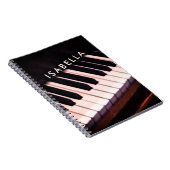 Speciaal Piano-Notitieboek Notitieboek (Rechterzijde)