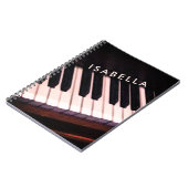 Speciaal Piano-Notitieboek Notitieboek (Linkerzijde)