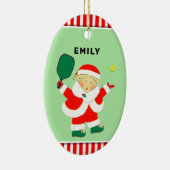 Speciaal Pickleball Collectible Keramisch Ornament (Rechts)