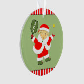 Speciaal Pickleball Collectible Ornament (voorkant)