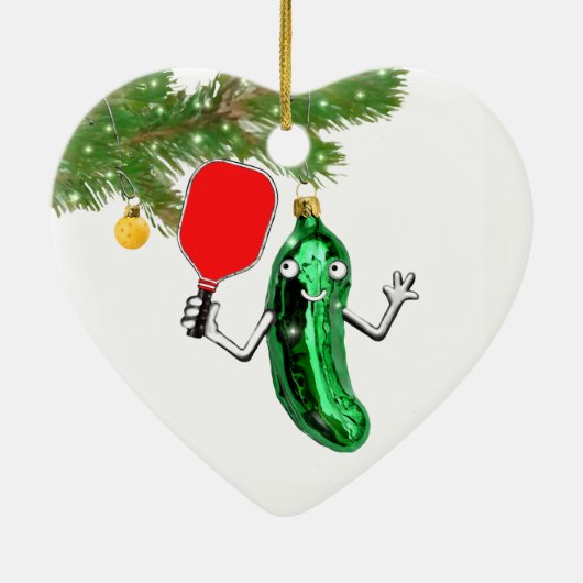 Speciaal Pickleball Keepomwille 2023 Keramisch Ornament (Achterkant)