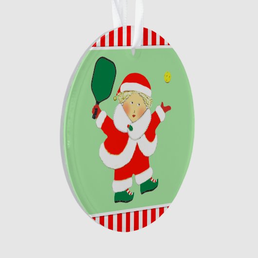 Speciaal Pickleball Ornament (voorkant)