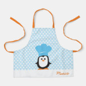 Speciaal pinguïn Chef Apron voor kinderen Schort (Voorkant)