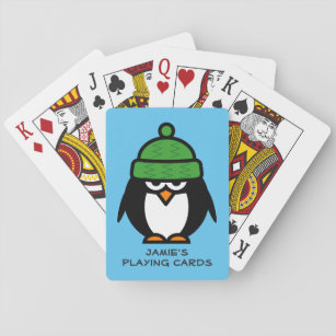 Speciaal pinguïn design speelkaarten voor kinderen