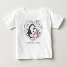 Speciaal pinguïn Love Baby T-shirt