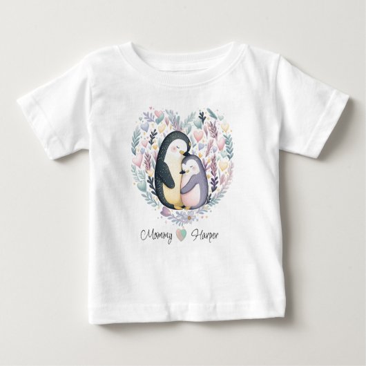 Speciaal pinguïn Love Baby T-shirt (Voorkant)