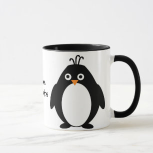 Speciaal pinguïn-ontwerp mok