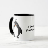 Speciaal pinguïn-ontwerp mok (Voorkant links)