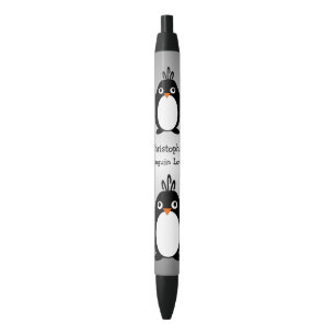 Speciaal pinguïn-ontwerp zwarte inkt pen