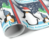 Speciaal pinguïn-verlooppapier cadeaupapier (Rol Hoek)
