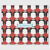 Speciaal pinguïn-verlooppapier cadeaupapier (Vlak)