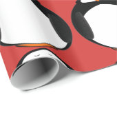 Speciaal pinguïn-verlooppapier cadeaupapier (Rol Hoek)