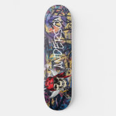 Speciaal piraat schedel persoonlijk skateboard (Voorkant)