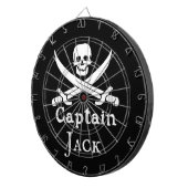 Speciaal piraatkapitein dartbord (Voorkant Rechts)