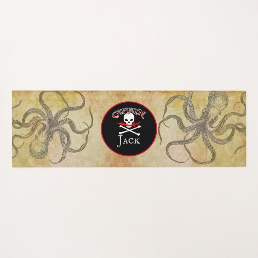 Speciaal piraatkapitein yogamat (Achterkant (horizontaal))