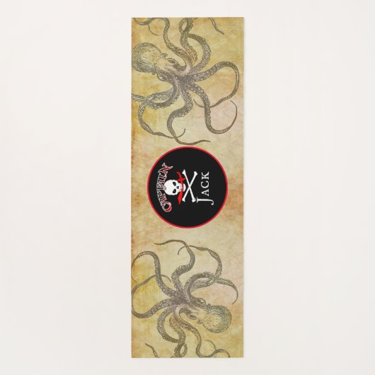 Speciaal piraatkapitein yogamat (Achterkant)