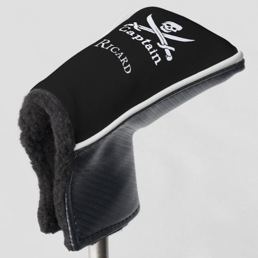 Speciaal piratenkapitein Golf Head-Hoesje Golfheadcover (3/4 voorkant)