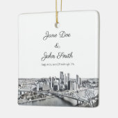 Speciaal Pittsburgh-keramisch Ornament (Links)