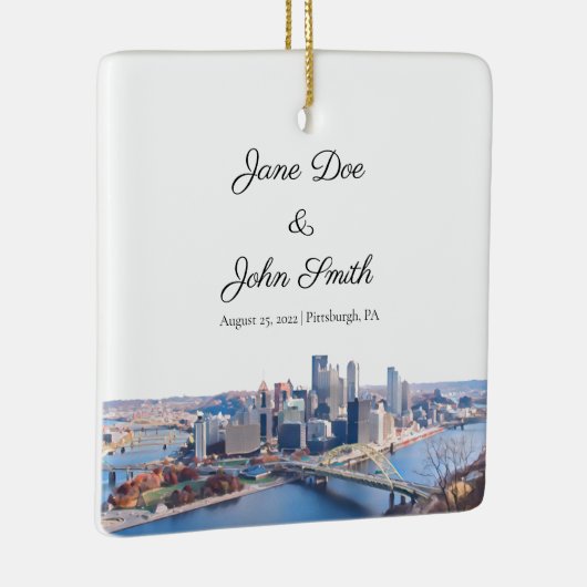 Speciaal Pittsburgh-keramisch Ornament (Rechts)