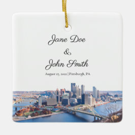 Speciaal Pittsburgh-keramisch Ornament