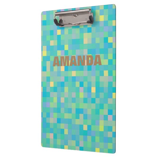 Speciaal Pixel Art Multicolor Pattern Klembord (Links)