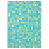 Speciaal Pixel Art Multicolor Pattern Klembord (Achterkant)