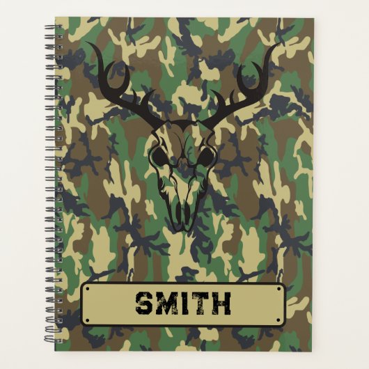 Speciaal Planner Woodlands Camouflage (Voorkant)