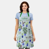 Speciaal Plant Gardening Schort (Gedragen)