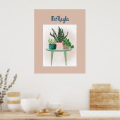 Speciaal Plant Lover Wall Art Poster (Keuken)