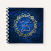 Speciaal poëzie Journal Gold Mandala Notitieboek (Voorkant)