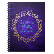 Speciaal poëzie Journal met Gold Mandala