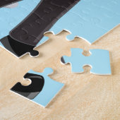 Speciaal politieagent en patrouillewagen Kinder Ji Legpuzzel (Zijkant)