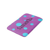 Speciaal Polka Dot Bath Mat voor Tieners (Gekanteld)
