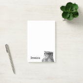 Speciaal Post-it® notes met een schattig uilontwer (Kantoor)