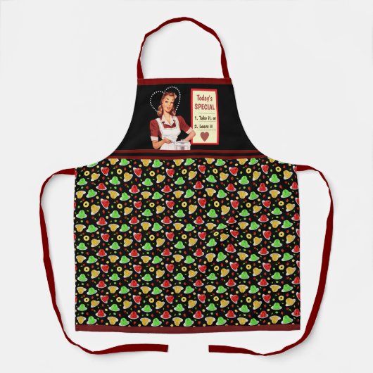 Speciaal Poster van vandaag Schort (Voorkant)