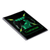 Speciaal Power Gamer-Notitieboek Notitieboek (Rechterzijde)