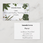 Speciaal professionele Florist-Visitekaartjes Visitekaartje (Voorkant / Achterkant)
