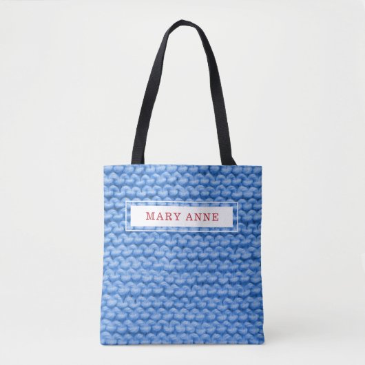 Speciaal project voor blauwtong tote bag (Voorkant)